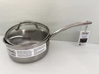 New Viking 3-PLY Stainless Steel Medium Saucepan W/glass Lid Handle 2.25QT 2.1L. Price: $53.99.