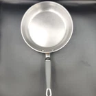 Kenmore 10" Stainless Steel Frying Pan Skillet Induction Ready Rubber Handle Used. Price: $12.67.