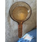 Visions By Corning Amber Glass 7 Inch Skillet Waffle Bottom V-20-B Usa Made Used. Price: $24.95.