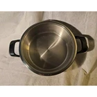 Vintage Amc 3.3 Pot 19091 Heavy Aluminum Stainless Steel Double Handle Vgc Used. Price: $24.00.