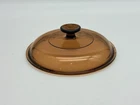 Pyrex Replacement Lid V-2.5-C For Amber Vision Qt Sauce Pan 3.5 Dutch Oven Used. Price: $21.99.