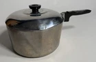 Vintage Wagner Ware Sydney Magnalite Qt Sauce Pot 4684-P Lid Double Spouts Used. Price: $99.99.