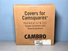 Cambro Covers For Camsquares 6 & 8 Qt. Containers W/ Rose Graduations New. Price: $19.45.