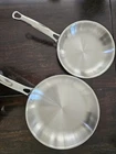Tramontina Tri-ply Clad 2-PIECE Stainless Steel Frying Pan Set 10IN And 8 New. Price: $49.95.