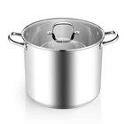 Homikit 16 Quart Stainless Steel Stock Pot, Large Sauce Soup With Lid & H... New. Price: $78.88.