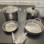 Cuisinart Stainless Steel Cookware Set Induction Ready Frying Stockpot Saute... Used. Price: $87.40.