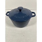 Cuisinart CI630-20 Navy Blue Enameled Cast Iron Qt Round Dutch Oven With Lid Used. Price: $65.99.