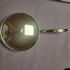 All-clad D3 3-PLY Stainless Steel Saut Pan With Lid & Handle Quart Nwt New. Price: $125.29.