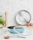 The Cellar All-in-one Pan, Lid, Steamer Insert With Spatula-ceramic New. Price: $44.80.