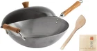 Joyce Chen Classic Series 14-INCH Uncoated Carbon Steel Wok Set With Lid And Bir New. Price: $72.71.
