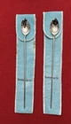Tiffany & Sterling Silver Mint Leaf Cocktail Stirrers Swizzle Sticks Set Of 2. Price: $150.00.