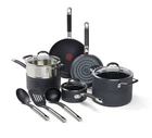 T-fal Stone Force Platinum Non Stick Cookware Set 12 Piece, Oven Black New. Price: $99.99.