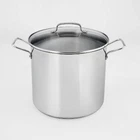 Cuisinart 16QT Stainless Steel Stock Pot With Cover - Silver New. Price: $152.99.