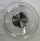 Berghoff 6 1/8 3/4 Od Glass Dome Cookware Lid With Stainless Steel Knob Used. Price: $15.00.