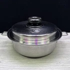 Saladmaster XP7-316L Surgical Stainless Steel 8.6 (22 Cm) Made Usa Used. Price: $199.99.