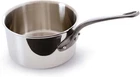 Mauviel M'cook Ci 2.6 Qt Stainless Covered Saucepan W/cast Iron Handle, 7 Inch New. Price: $270.00.