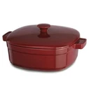 Kitchenaid Streamline Cast Iron 6-QUART Casserole Cookware Various Colors Avail New. Price: $91.49.