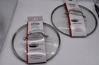 (2) All-clad Essential's 12 And 10.5-INCH Lid Set For Fry Pan New. Price: $49.99.