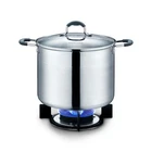 Concord Stainless Steel Stock Pot With Glass Lid New. Price: $25.98.