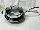 Set-viking Skillet 10" Fry Pan And 4QT Stockpot&lid 3 Ply 18/8 Stainless Steel Used. Price: $95.00.