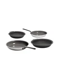 Made In - Cookware 2PC Ceramic Clad Fry Pan Set 10" & 12" Nickel/graphite New. Price: $149.99.