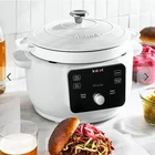 Instant 6-QUART Electric Round Dutch Oven, 5-IN-1: Braise, Slow Cook, Sear/saut New. Price: $250.00.