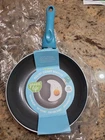 Greenlife 8IN Ceramic Nonstick Frying Pan Blue Induction Dishwasher Safe New. Price: $8.00.