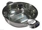 Hcx 32 Cm Stainless Steel Shabu Dual Sided Cooking Soup Hot Pot Induction Ready New. Price: $36.00.