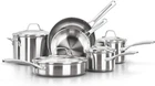 Calphalon Classic 10-PIECE Stainless Steel Cookware Set With Impact-bonded Alumi New. Price: $199.99.