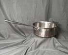 All-clad Copper Core Stainless Steel Sauce Pan 3 Quart Helper Handle Made Usa Used. Price: $92.85.