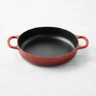 Creuset Enameled Cast Iron Everyday Braiser Pan, 3-QT. Color: Cerise Red New. Price: $123.99.