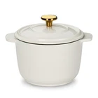 Carote 2QT Enameled Cast Iron Dutch Oven Pot With Lid, Mini Round For New. Price: $74.56.