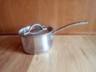 Kirkland Signature Copper Core Pro Nsf 2QT Sauce Pan Stainless Steel + Lid Used. Price: $55.00.