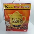 Narita NEP-480 Electric Herbal Medicine Pot 4QT Ceramic Cooker Tested Works New. Price: $39.99.