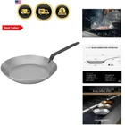Bourgeat Black Carbon Steel Frying Pan, 11 5/8" New. Price: $230.81.