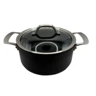 Viking Hard Anodized Nonstick 4 Qt Pot W/lid, All Cooking Surfaces, Oven Safe Used. Price: $49.33.