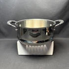 Cuisinart Stainless Steamer Pot Insert With Handles 59116-20S V#17882 Used. Price: $16.50.