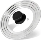 Universal Lid For Pots And Pans Skillets, Stainless Steel Cover Fits 6-7-8 New. Price: $15.90.