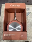 Caraway Nonstick Ceramic Sauce Pan With Lid (3 Qt) - Toxic, Ptfe & Pfoa Free New. Price: $95.00.