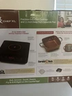 Copper Chef Xl Induction Cooktop & 11" Deep Dish Casserole Pan Fryer - Open Box New. Price: $113.48.