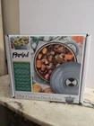 Parini Cast Iron 1.8QT Dutch Oven Enameled Cookware Non-stick Durable New. Price: $9.99.