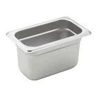 Winco SPJH-904 Solid Steam Table Pan 1/9 Size Heavy Weight New. Price: $6.54.
