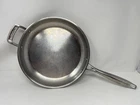 Cuisinart 12 733-30H V#39178 Stainless Steel Pan Induction Ready High Impact Used. Price: $24.99.