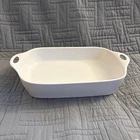 Coringware Creations Stoneware 9X13 Casserole Roaster Baking Lasagna Pan Dish Used. Price: $49.99.