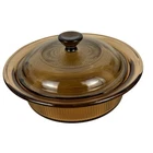 Vision Corningware Amber Glass 750 Ml Pot With Lid Used. Price: $24.95.