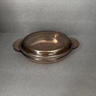 Corning Vision V-14-B Grab It Amber Oval Casserole Dish, Pyrex Lid P-14-C Vtg New. Price: $25.74.