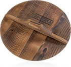 Yosukata Cast Iron Wok Cover - Premium For 13.5", Wooden New. Price: $46.23.