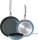 Nuwave 3-PIECE 8 12 Forged Lightweight Frying Pan Set, G10 Healthy New. Price: $166.23.