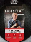Bobby Flay 10-INCH Cast Iron Frypan Greenpan New. Price: $22.99.