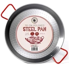 Gourmanity 12 Inch Carbon Steel Paella Pan, (30CM), Silver New. Price: $31.94.